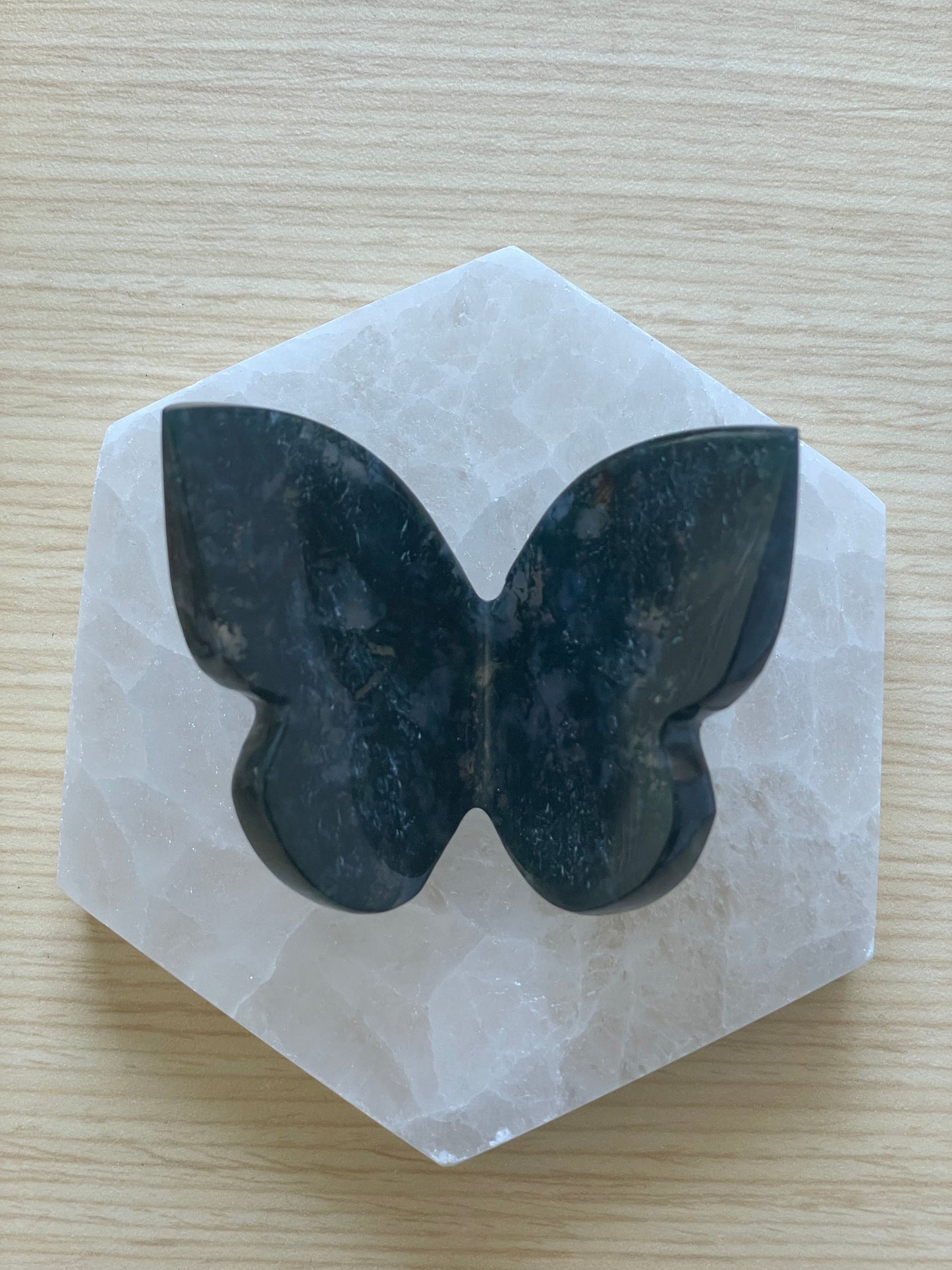 Moss Agate Butterfly 001