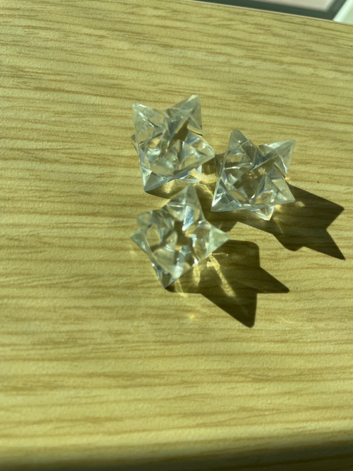 Clear Quartz Mini Merkaba