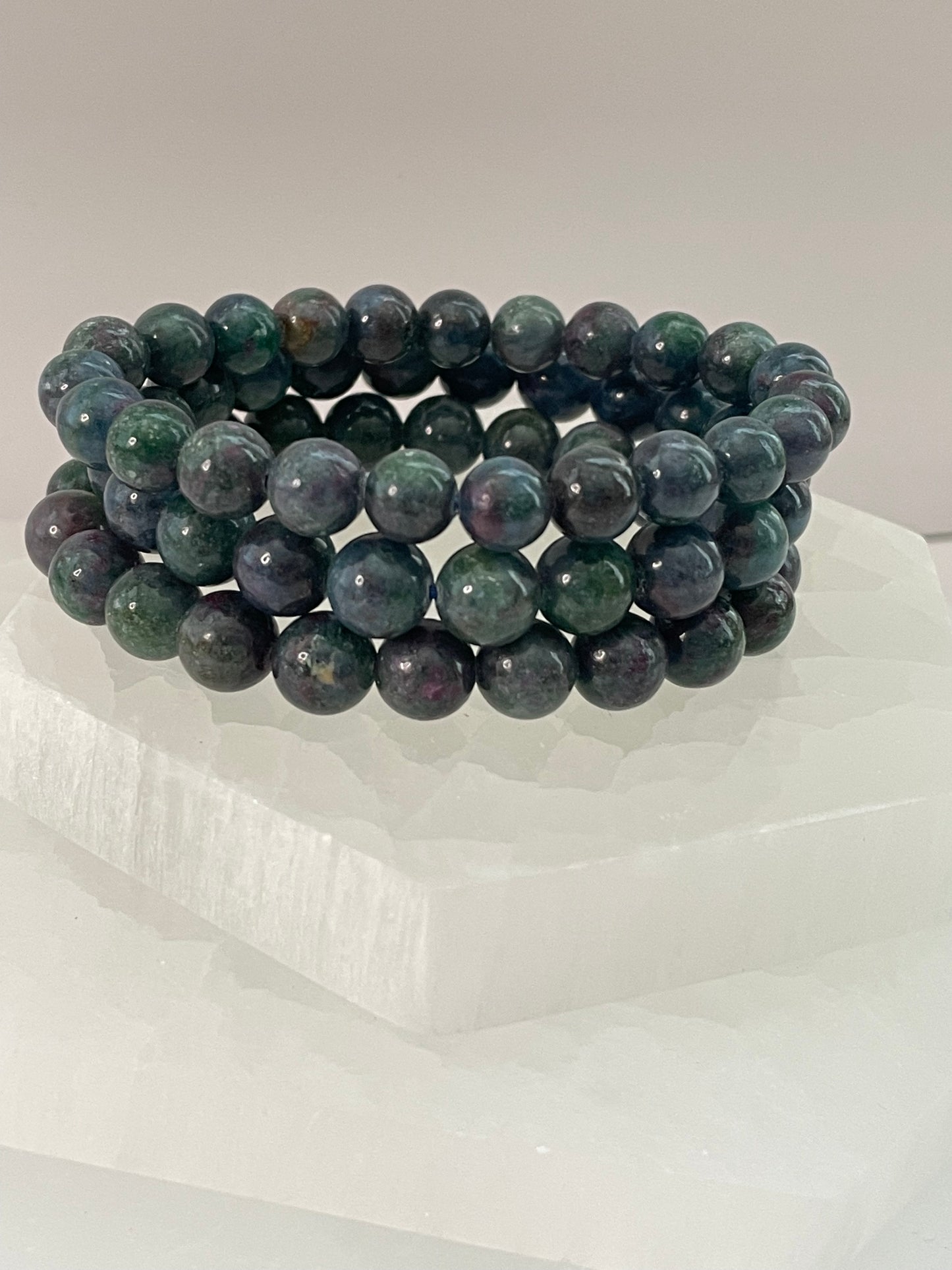 Ruby Kyanite Bracelet 8mm