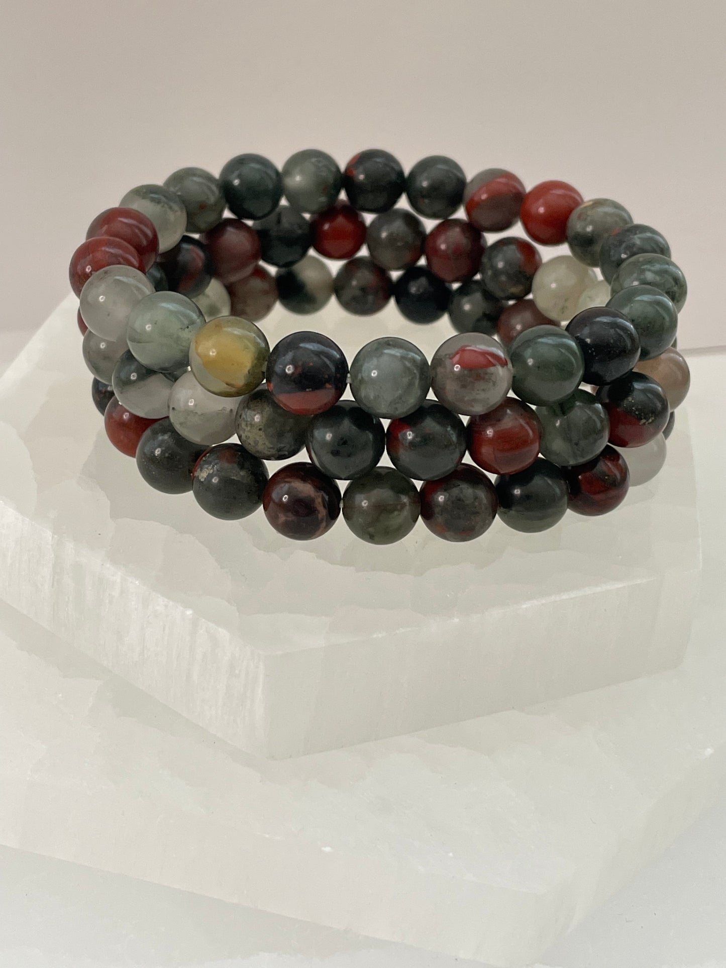 Bloodstone Bracelet 8 mm