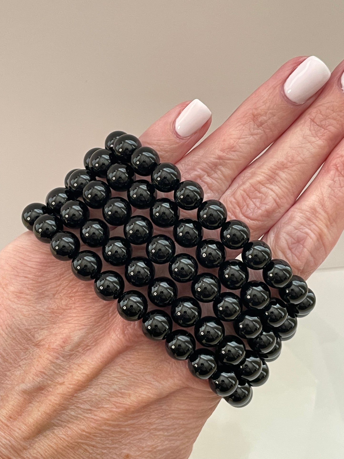 Black Tourmaline Bracelet 8 mm