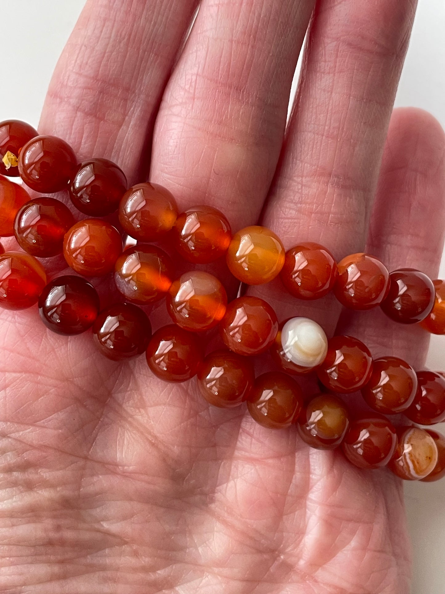 Carnelian Bracelet 8 mm