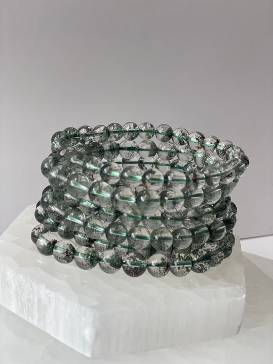 Brazilian Garden Quartz Bracelet 8 mm