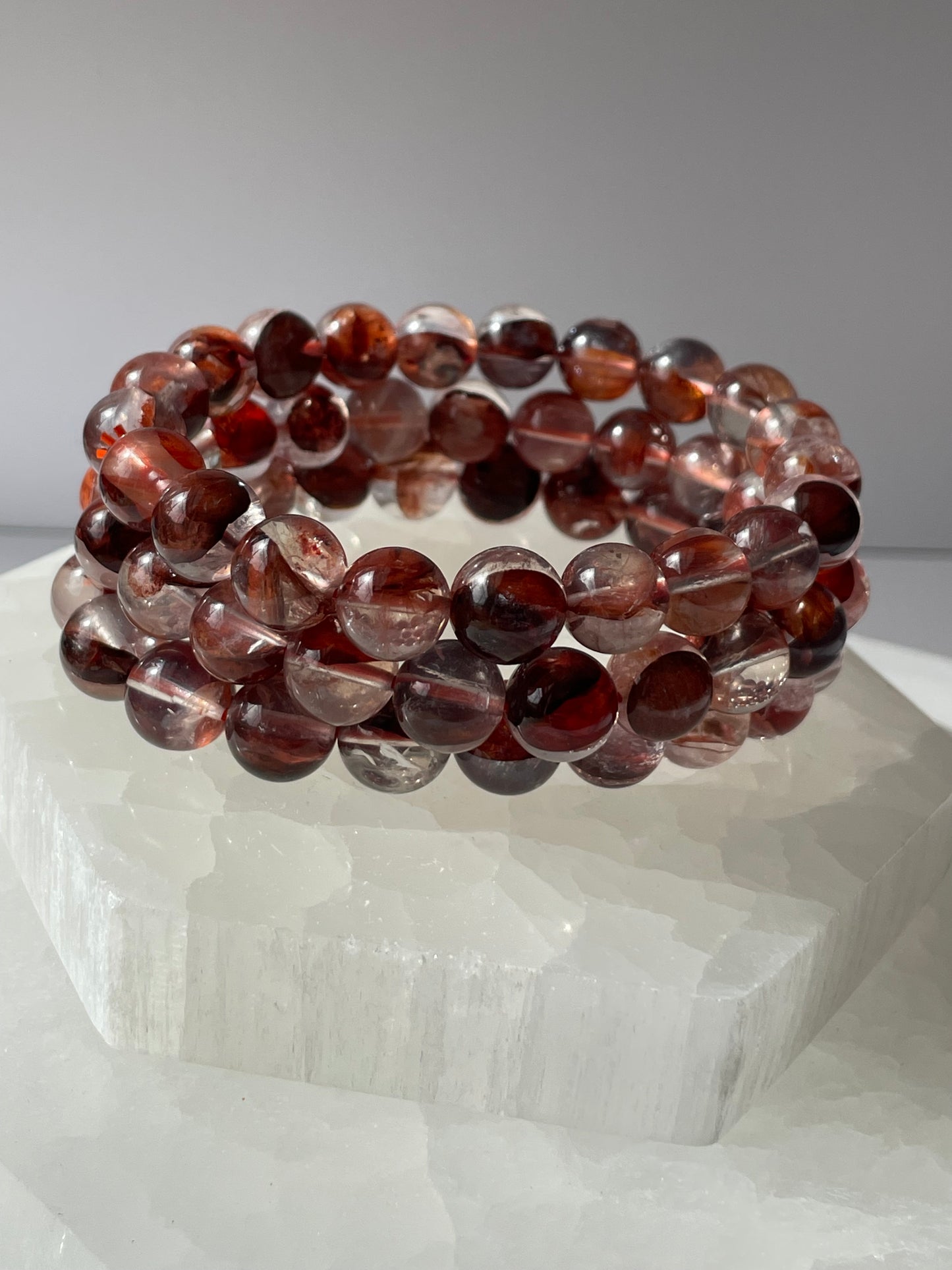 Fire Quartz Bracelet 10 mm