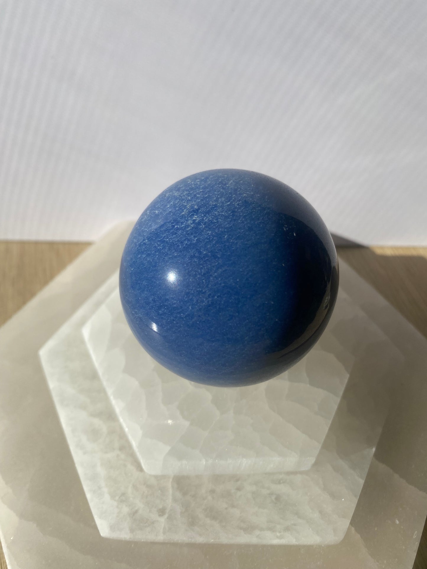 Dumortierite (Blue Quartz) Sphere 80