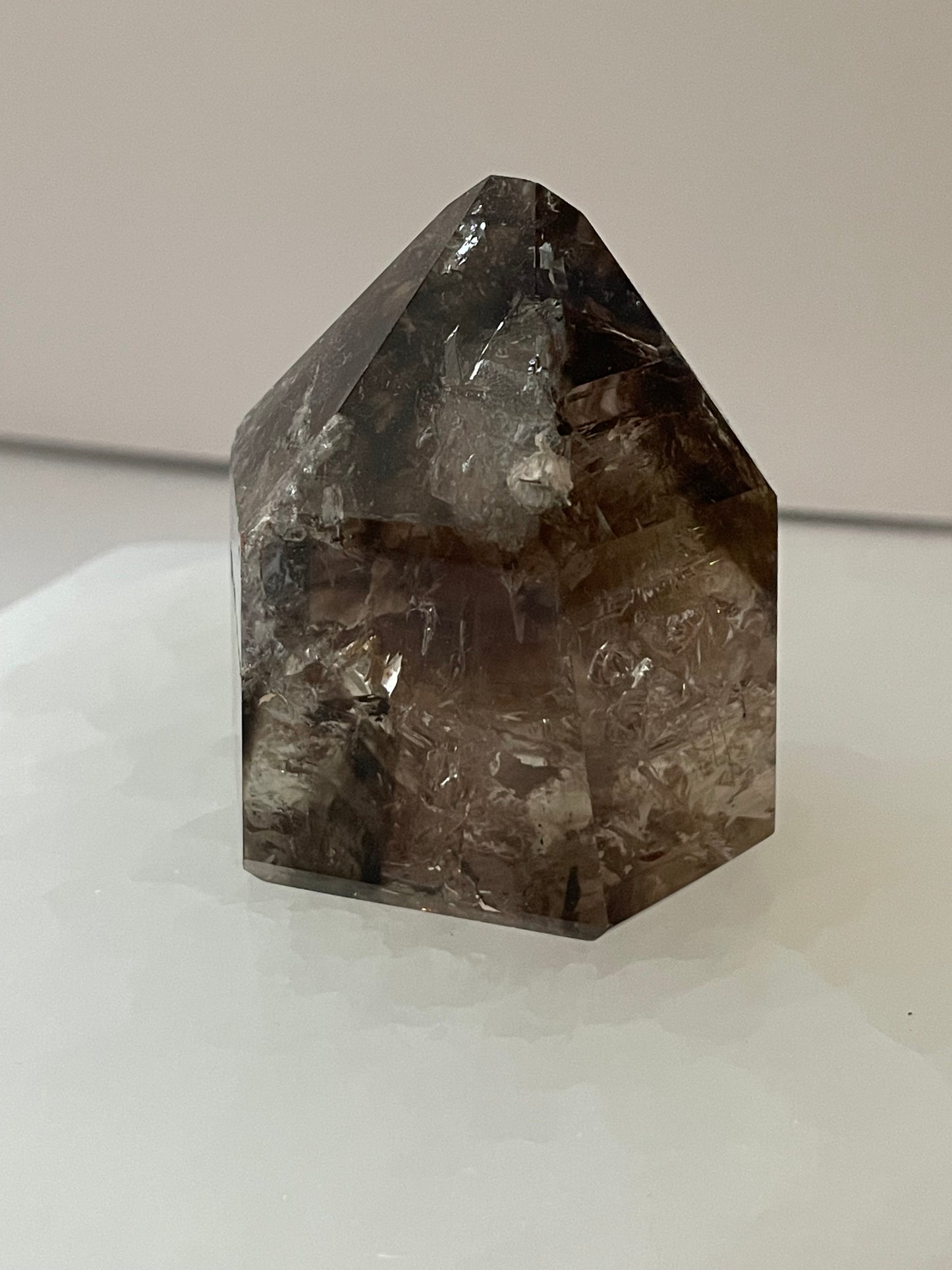 Elestial Smoky Quartz Tower
