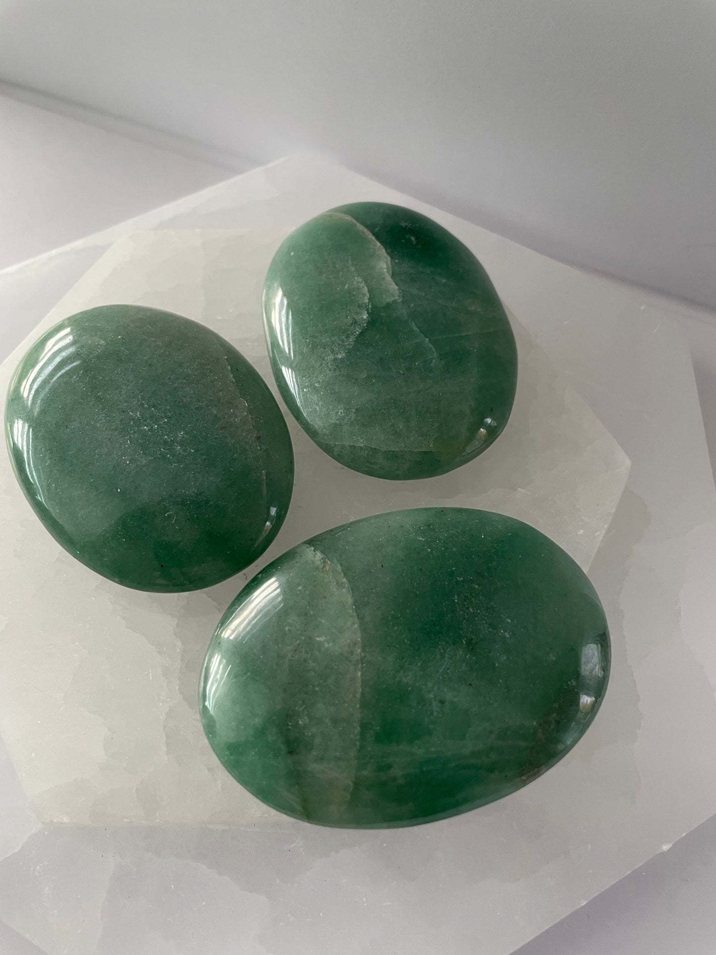 Green Aventurine Large Palm