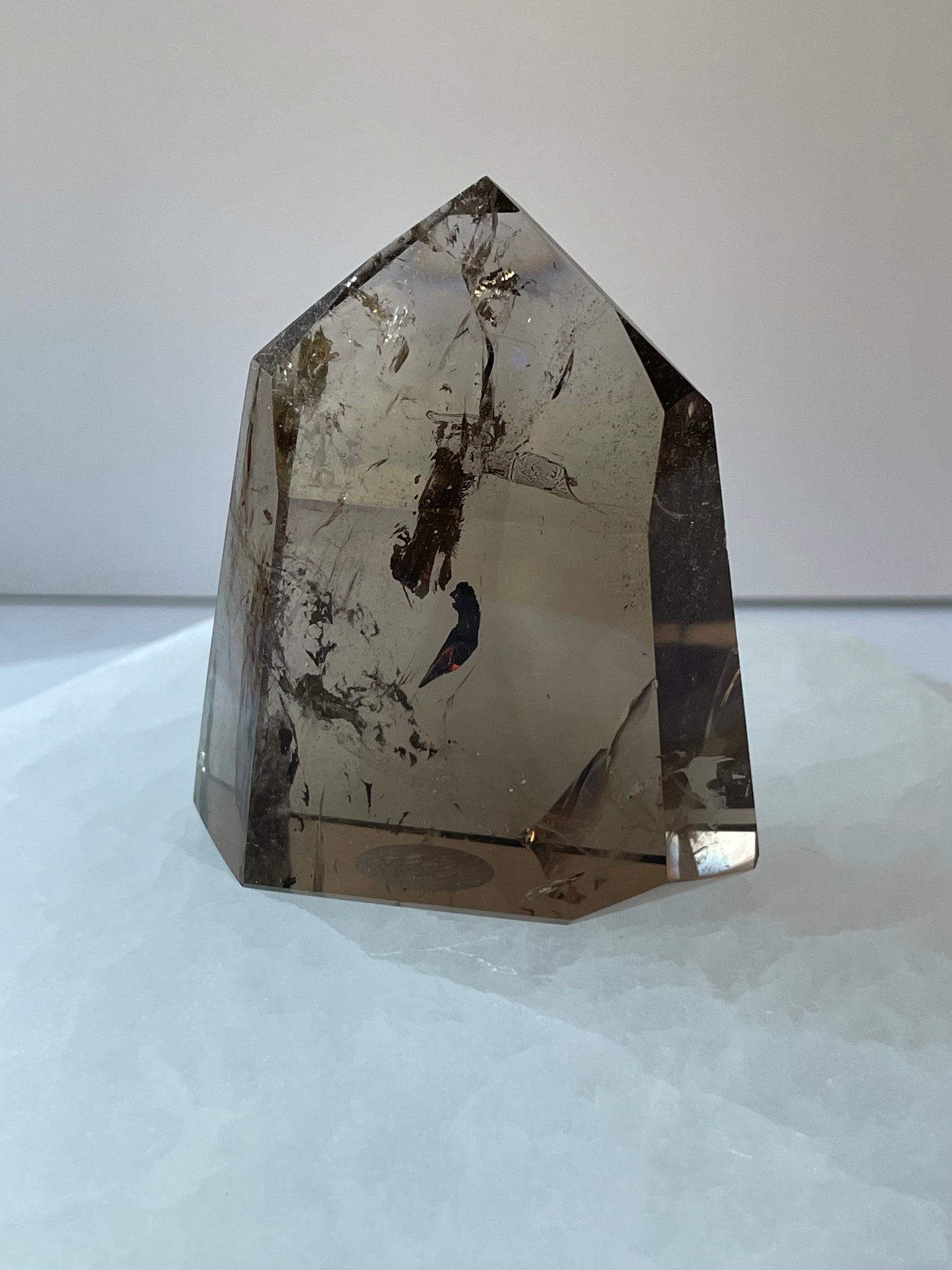 AAA Dark Smoky Quartz Tower