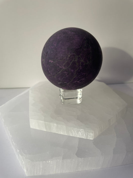 High Grade Velvet Purpurite Sphere