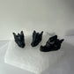 Black Obsidian Mini Dragon Head