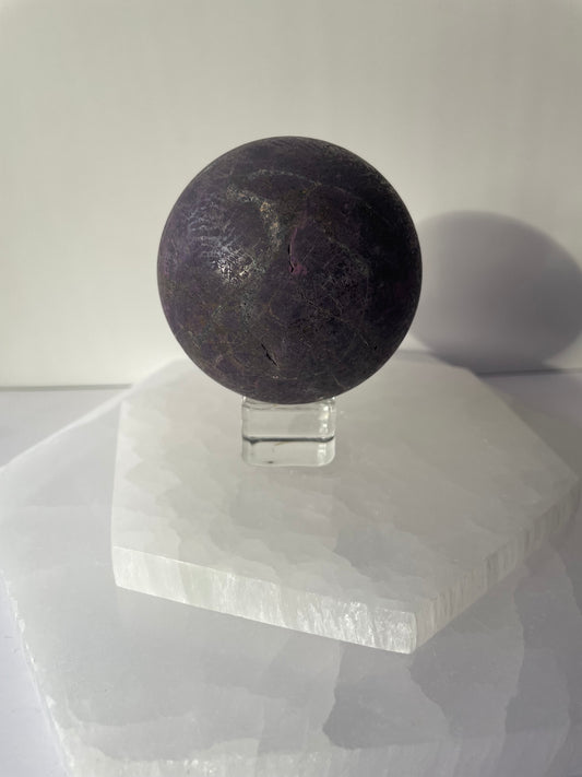 High Grade Velvet Purpurite Sphere