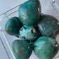 Raw Chrysocolla Tumbles *Intuitive Pick*
