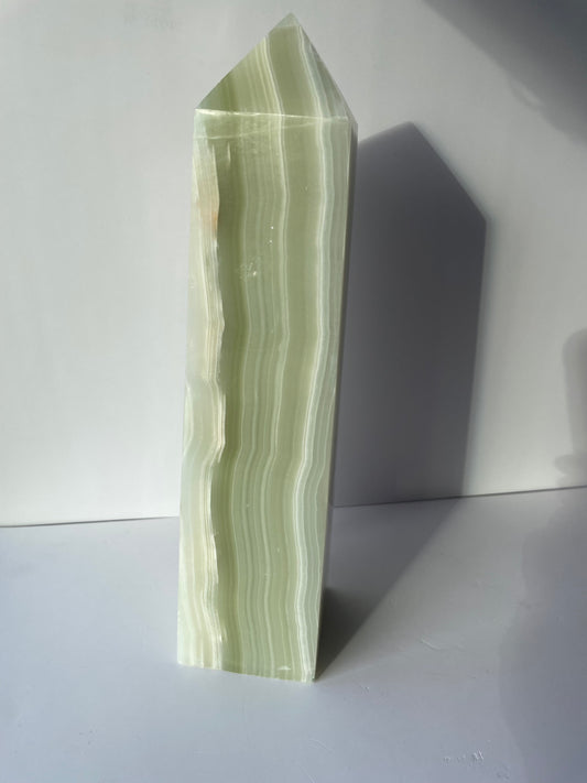 Green Onyx Statement Tower