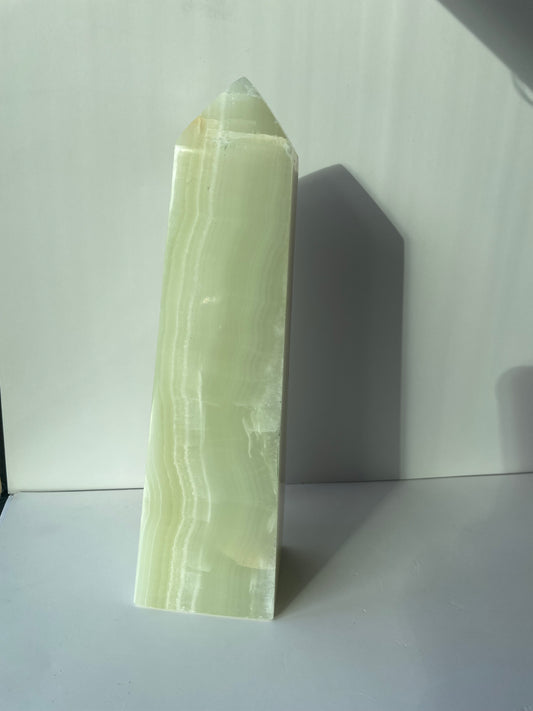 Green Onyx Statement Tower