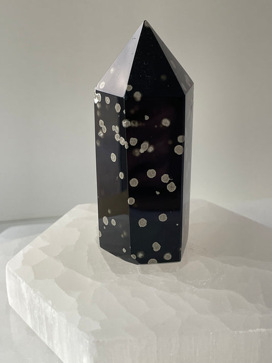 Stardust Black Obsidian Tower