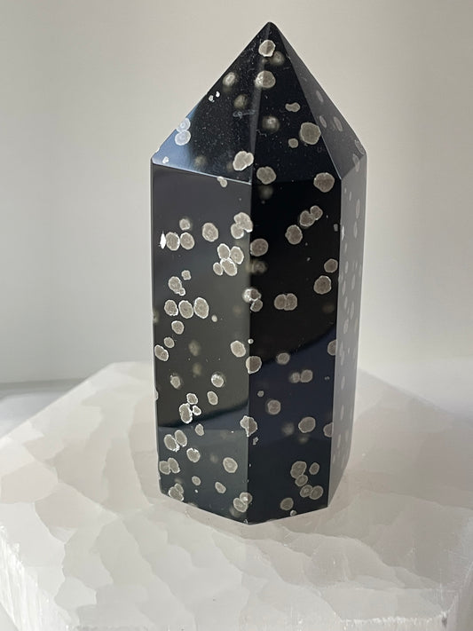 Stardust Black Obsidian Tower