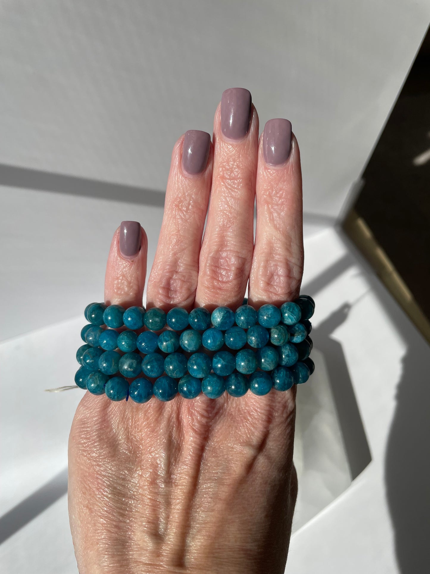 Blue Apatite Bracelet