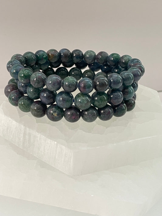 Ruby Kyanite Bracelet 8mm