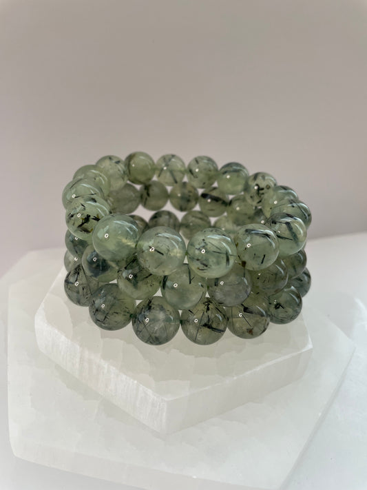 Prehnite Bracelet 13mm