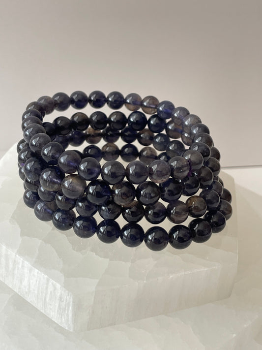 Iolite Bracelet 6 mm