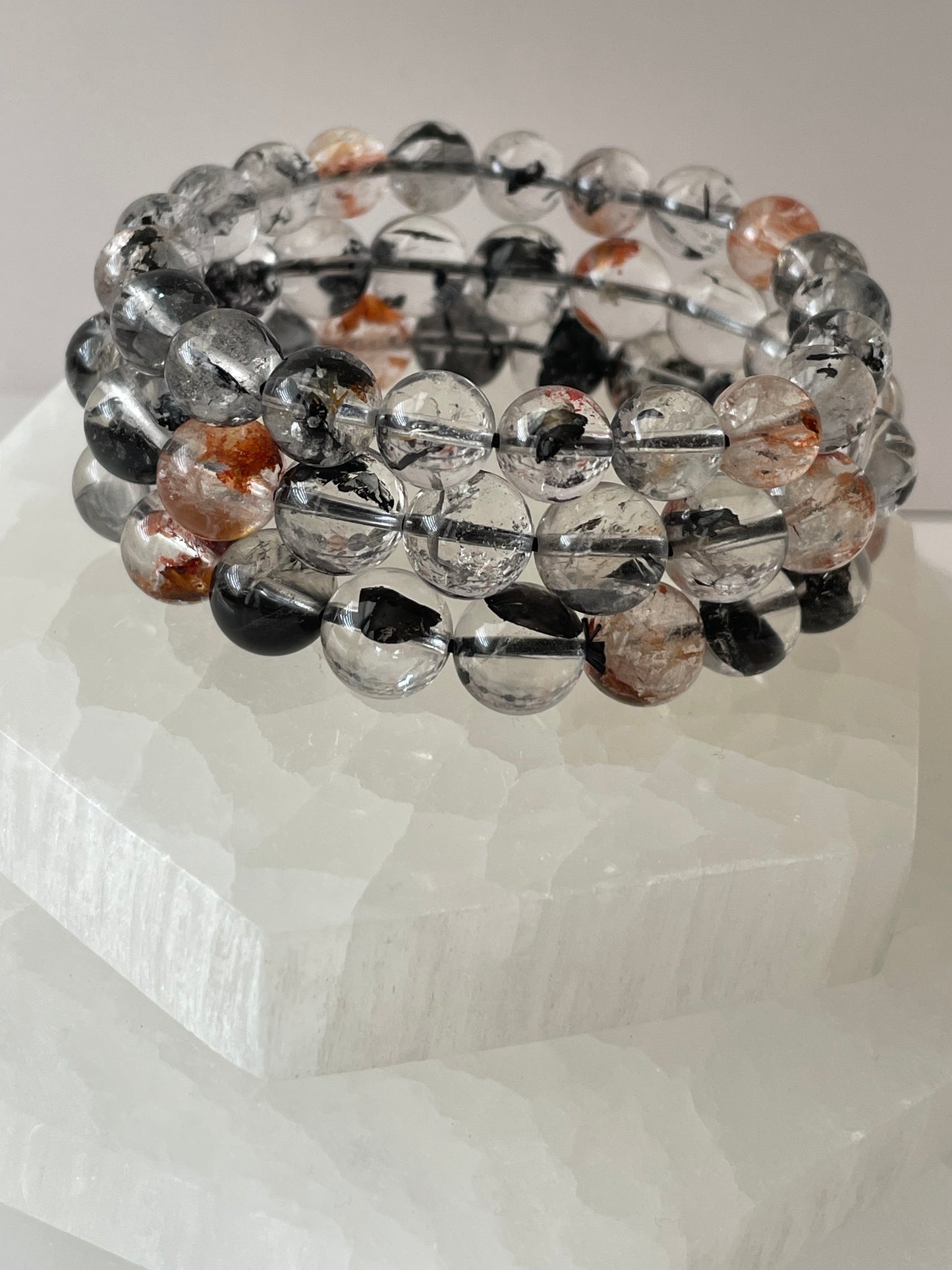 Herkimer Diamond Bracelet 10 mm