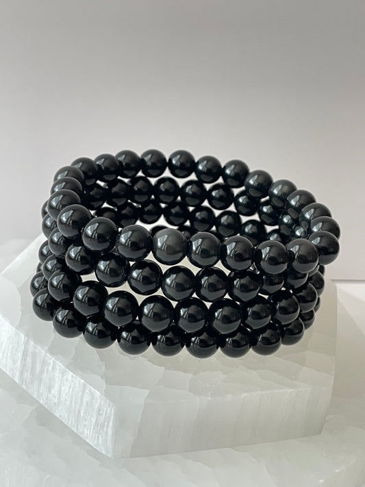Black Obsidian Bracelet 8 mm