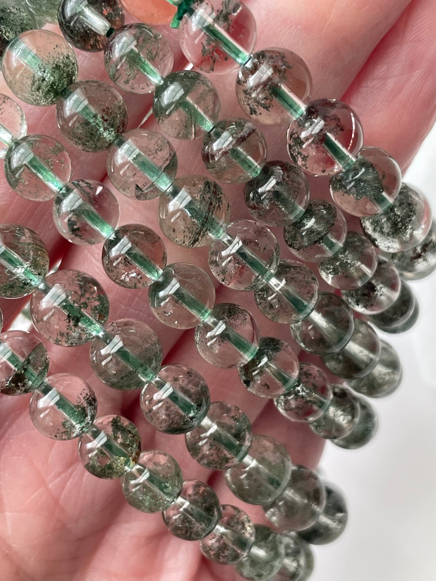Brazilian Garden Quartz Bracelet 8 mm