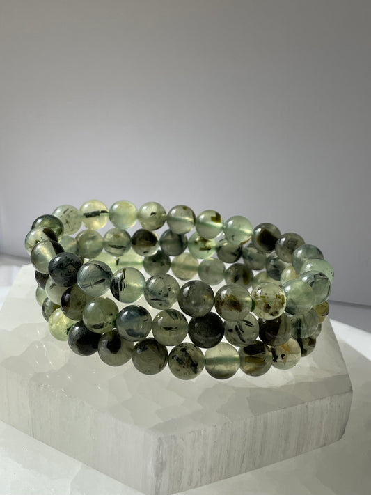Prehnite Bracelet 8 mm