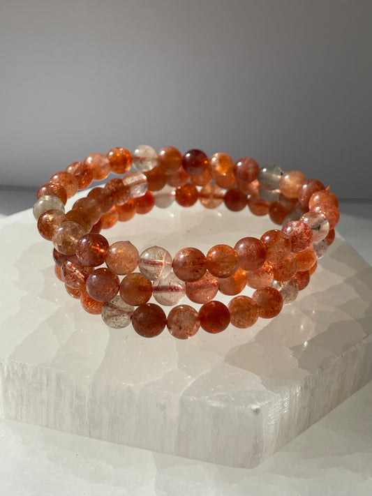 Sunstone Bracelet 6 mm