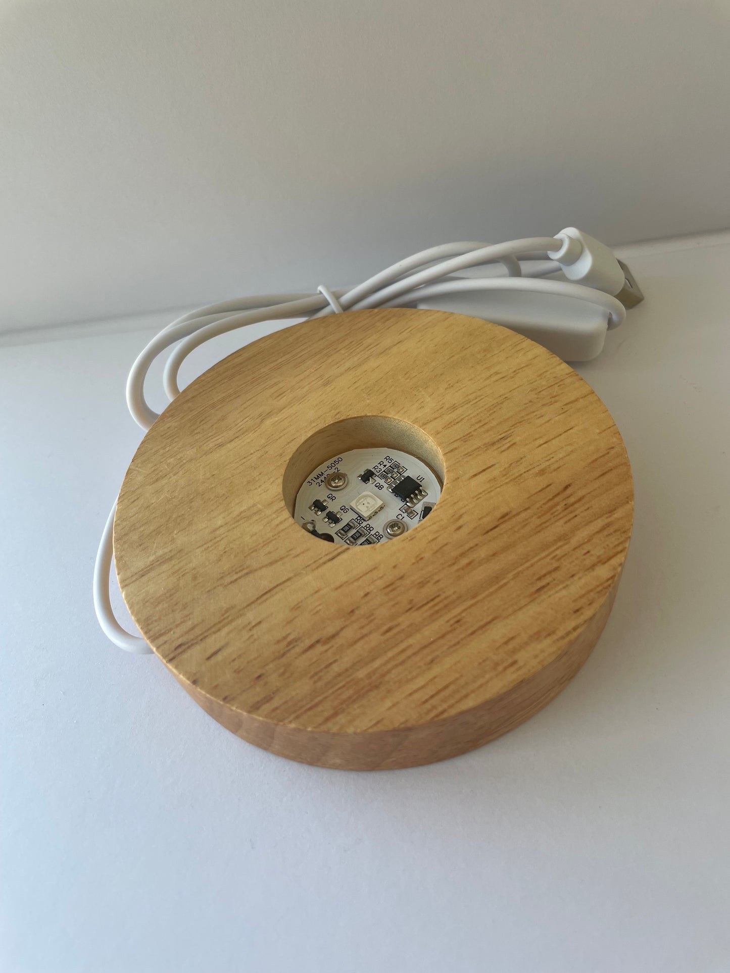 Large Wooden Rainbow Light Up Stand