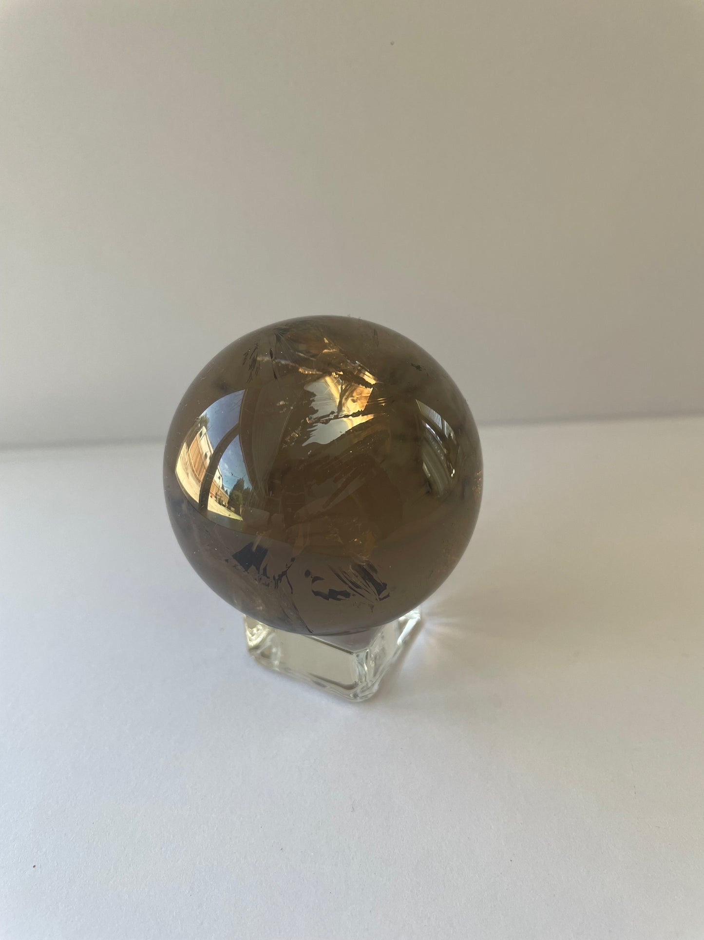 Small Glass Sphere Stand