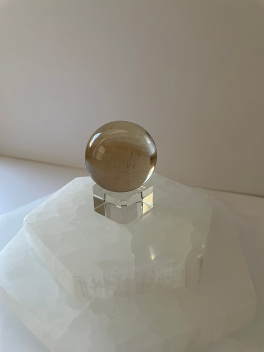 AAA Clear Natural Citrine Sphere