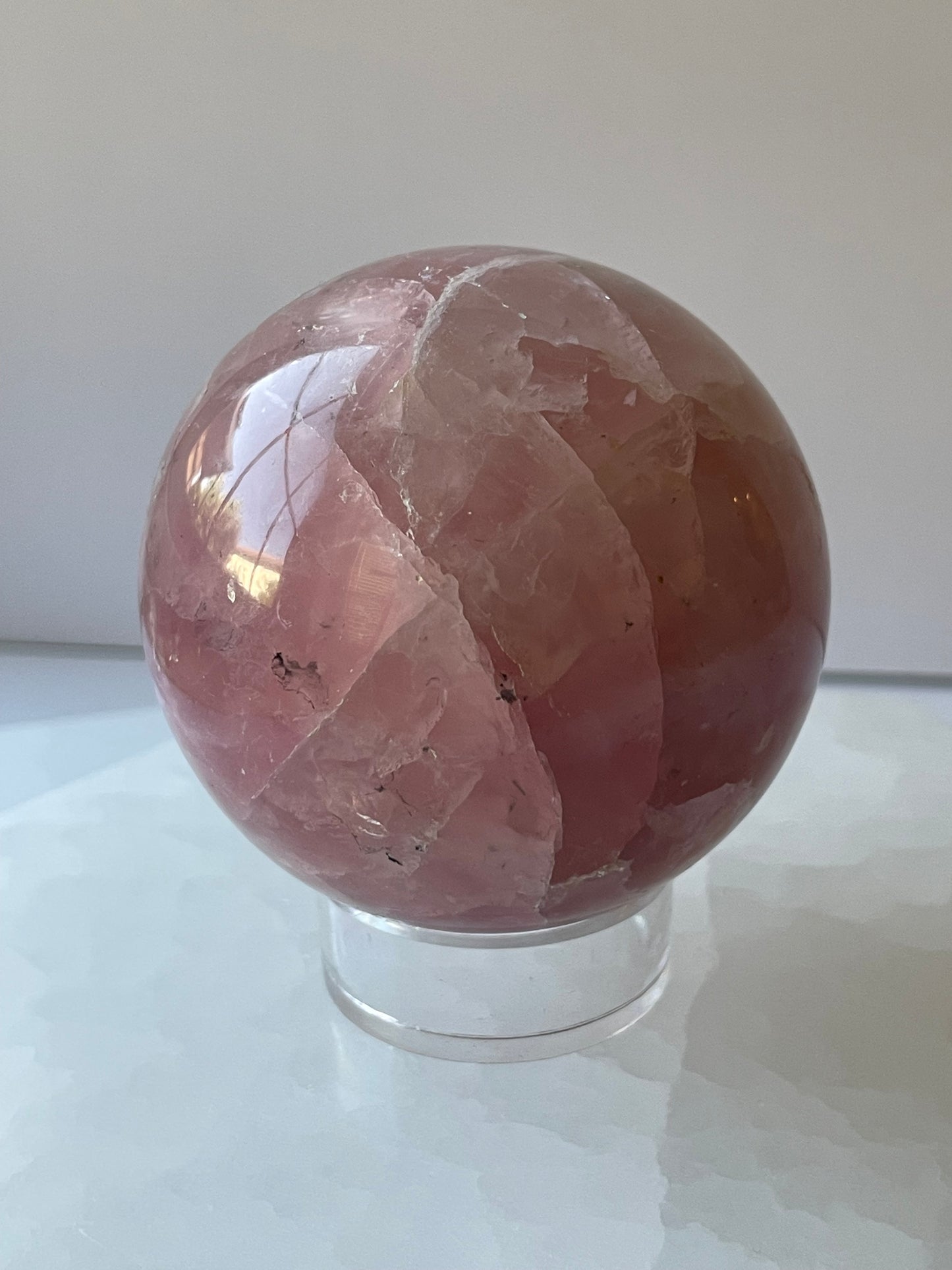 Madagascar Rose Quartz Sphere