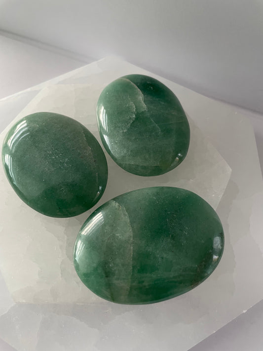 Green Aventurine Large Palm