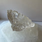 Hand Carved Clear Quartz Money Toad