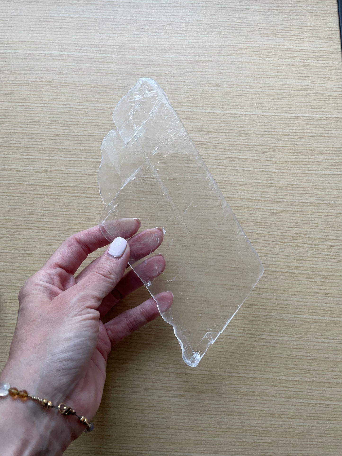 Small Selenite Slab  *Intuitive Pick*