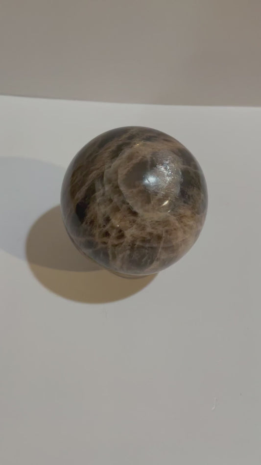Black Moonstone Sphere