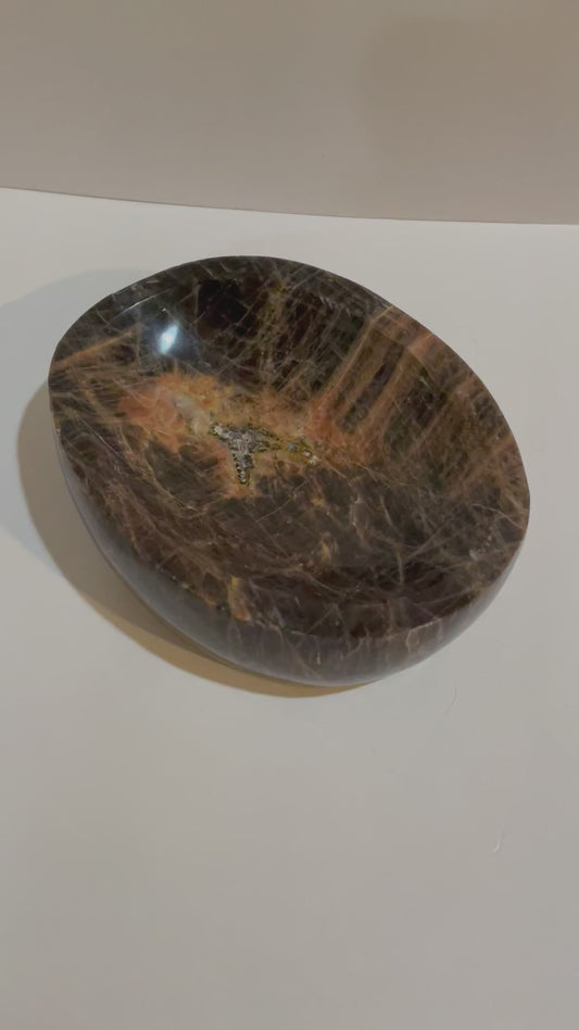 Black Moonstone Bowl