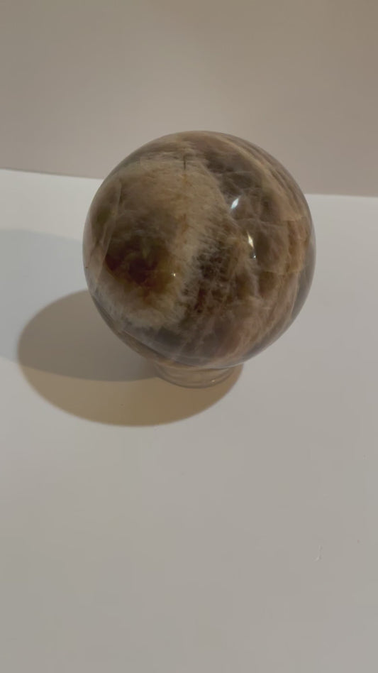 Black Moonstone Sphere