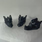 Black Obsidian Mini Dragon Head