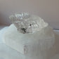 Hand Carved Clear Quartz Money Toad