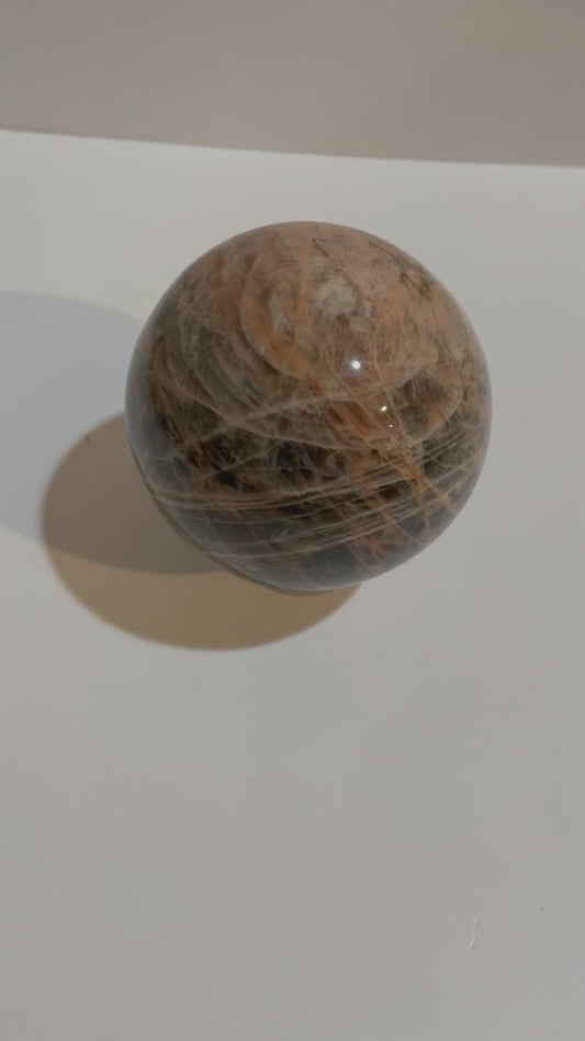 Black Moonstone Sphere